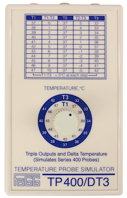 TP400/DT3 Temperature Probe Simulator.