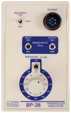 BP-28 Pressure Transducer Simulator.